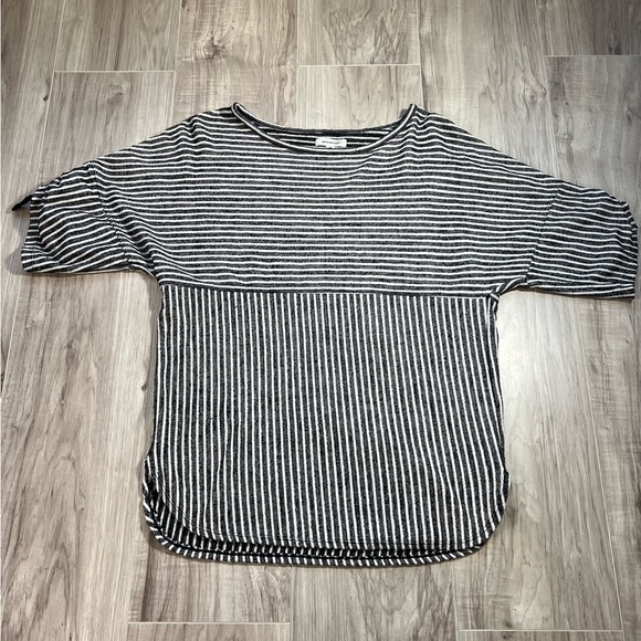 Max Studio Tops - Max Studio Black and White knit Blouse